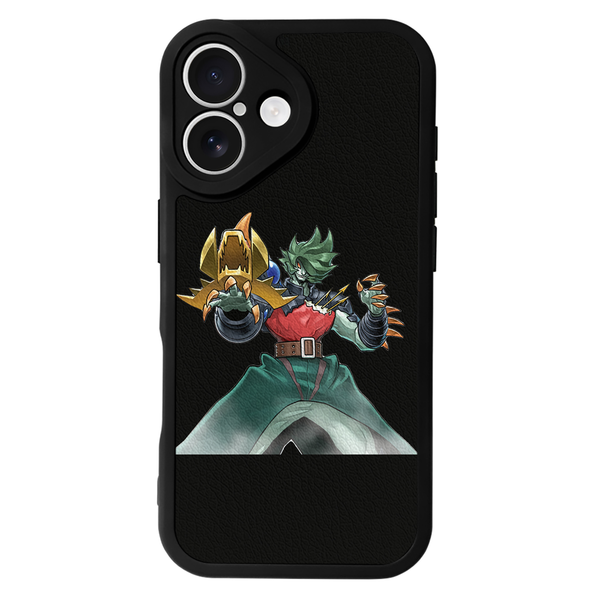 遊☆戯☆王 Yu-Gi-Oh! 【iPhone 16シリーズ対応】シリコンスマホケース（レザー調） 材質：シリコン
